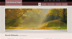 Desktop Screenshot of faithmemorialchapel.net