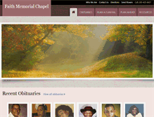 Tablet Screenshot of faithmemorialchapel.net